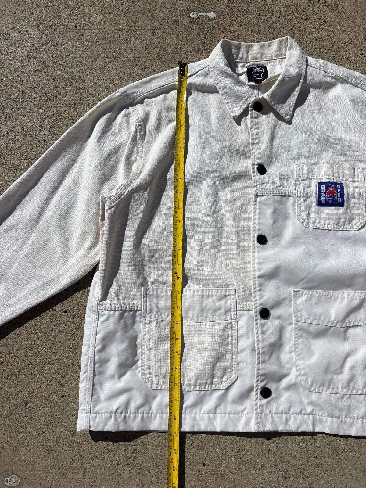 Brain Dead 2019 Paneled Chore Jacket M w/ Original Pins - product detail image 7