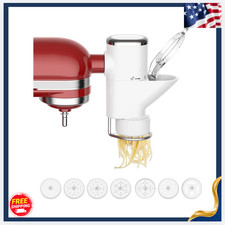 New Pasta Press Attachment for KitchenAid Mixer 7 Plates Pasta Maker