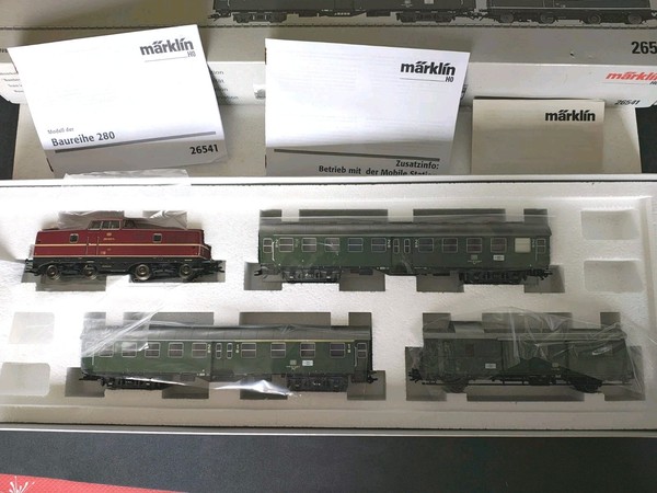 LOCOMOTORA MÄRKLÍN H0 BAUREIHE 280 MODELO 26541 BAMBERGER MARKLIN LEER DESCRIPCI