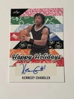 KENNEDY CHANDLER LEAF HAPPY HOLIDAYS AUTOGRAPH AUTO TENNESSEE VOLS GRIZZLIES
