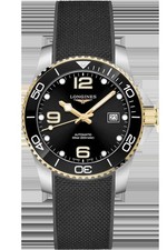 Longines HydroConquest Automatic 41mm Black Rubber Men's Watch L3.781.3.56.9 6