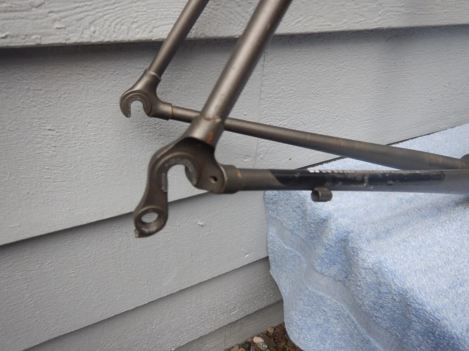 Cuadro de bicicleta de carreras de carretera Bianchi Vigorelli Reynolds 631 con extras verde Celeste Foto 2 de 4