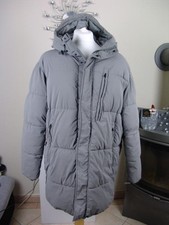 ▀▄▀▄▀ ZARA - Puffer Jacket Steppmantel Jacke - Gr. XL - grau ▀▄▀▄▀(