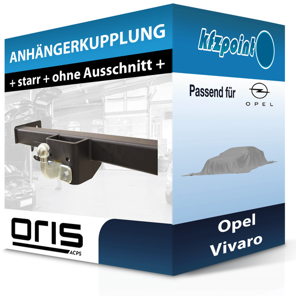 für Opel Vivaro 10.2006-07.2014 Oris AnhäNgerkupplung Starr Neu-image