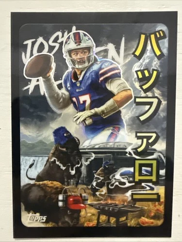 2025 Topps Chrome Josh Allen Kaiju SSP #KAI-7 Bills