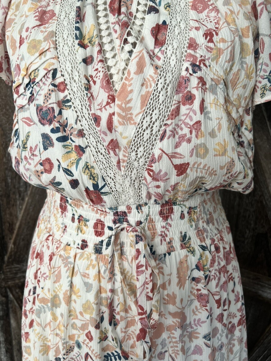 Robe Bohème Fleurie Rouge | Miss Bohème