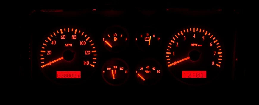 Dakota Digital 1978-88 雪佛兰蒙特卡罗模拟仪表系统套件 VHX-78C-MC-C-R — 第 2/4 张图片