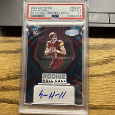 2022 Certified - Rookie Roll Call Auto Mir. Teal Etch Sam Howell /15 (AU, RC)