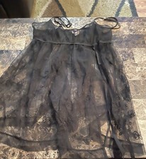 VINTAGE VICTORIA S SECRET SHEER LINGERIE / NIGHTY SIZE XS