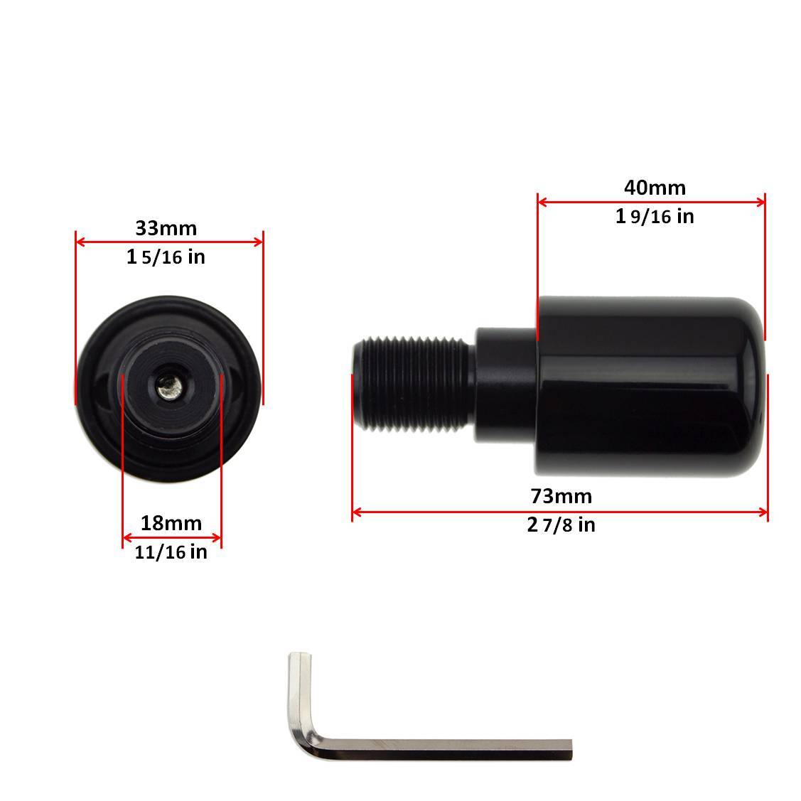 Titanium Chain Adjuster Bolts Set For Suzuki RM125 RM250 RMZ250 - Foto 6