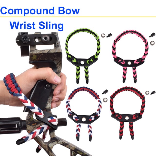 Archery Bow Slings Compound Bow Wrist Sling Paracord