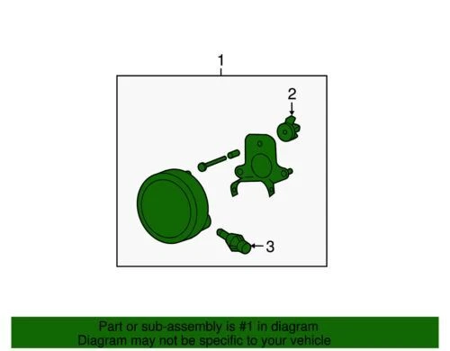 Conjunto de faros antiniebla delanteros CX Plus originales GM 2002-2007 Buick Rendezvous 10353349 Foto 2 de 2