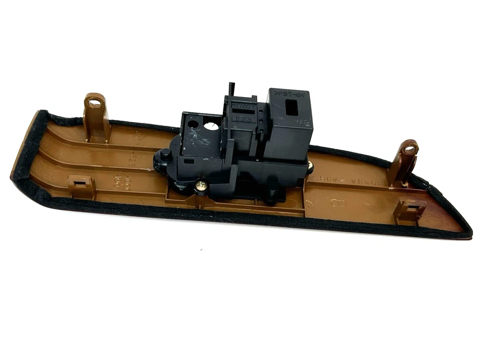 Interruptor de ventana eléctrica de fábrica Acura RL 1999 2000 trasero lado izquierdo acabado de grano de madera Foto 4 de 4