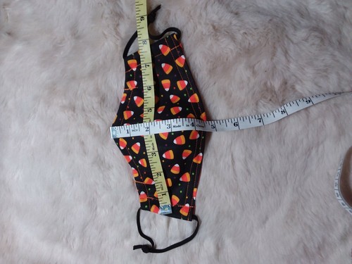 Candy Corn Cotton Gesichtsmasken mit Nasendraht klein - Bild 5 von 9