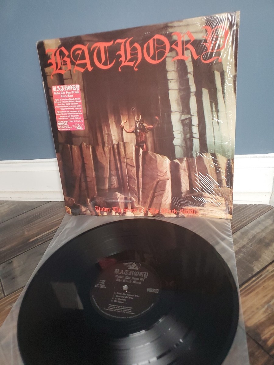Bathory ‎– Under The Sign Of The Black Mark 1987 US 1st -Vinyl LP 