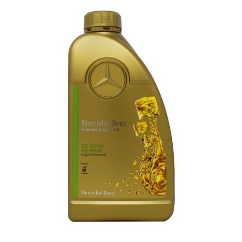 6 LITRI Olio Motore Mercedes 5W30 MB 229.52 Originale 6L Diesel Benzina DPF - Afbeelding 2 van 2