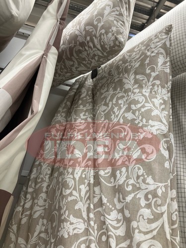 Brand New IKEA VARBRACKA Beige/White Twin Duvet Cover and Pillowcase 404.125.94 - Foto 4 di 4