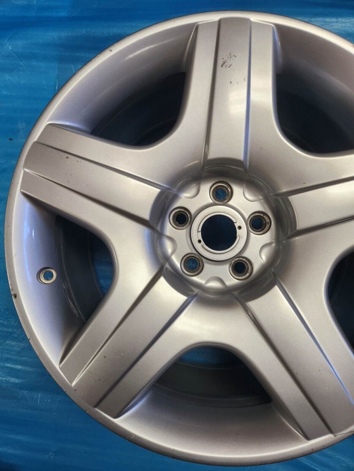 19" BENTLEY CONTINENTAL OEM SILVER WHEEL RIM 2006-2010 19x9