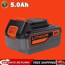 5.0Ah 20Volt LB2X4020 Battery FOR Black and Decker 20V MAX Lithium LBXR20 LBX20