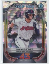 2021 Bowman Bowman Scouts Top 100 Atomic Refractor /150 Nolan Jones #BTP-43