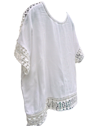 Phase Eight Women Medium Size Tops Gorgeous White Blouse Viscose hardly Used - Picture 9 of 24