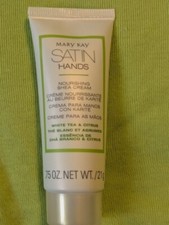 Mary Kay Satin Hands White Tea Citrus MINI/TRAVEL hand cream 0.75 oz / 21 g