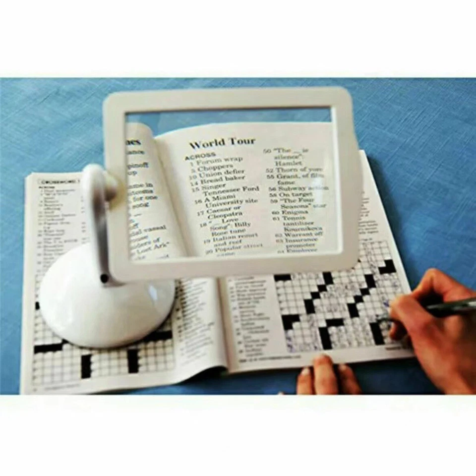 Hot selling Brighter Viewer LED Screen Magnifier Vertical Magnifier Reading - Image 4 of 4