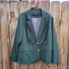 NWT Eloquii Forest Green Blazer Sz 22