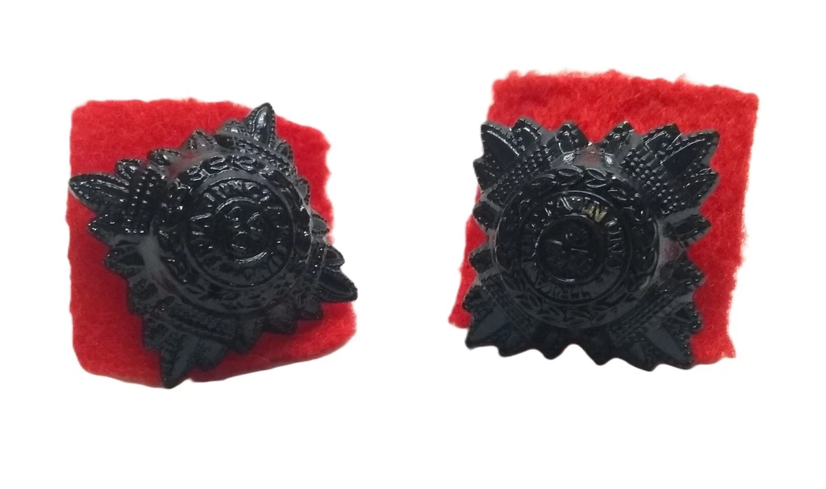 Genuine Military Issue Made In UK Officer 3/4 Rank Pips Bath Stars X1pr JKN1