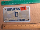 License Plate, Nevada (ALPCA cf. NOTE), 2018 (picture of sticker), # 0