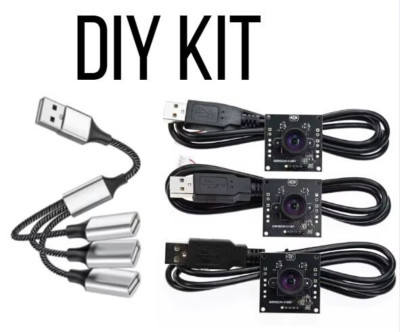Autoscoring DIY mit GXIVISION Kameras OV9732 + 3 auf 1 USB Kabel für Autodarts