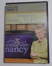 Nancy's 25 Favorite Notions - Sewing With Nancy - Nancy Zieman (Sealed) / DVD