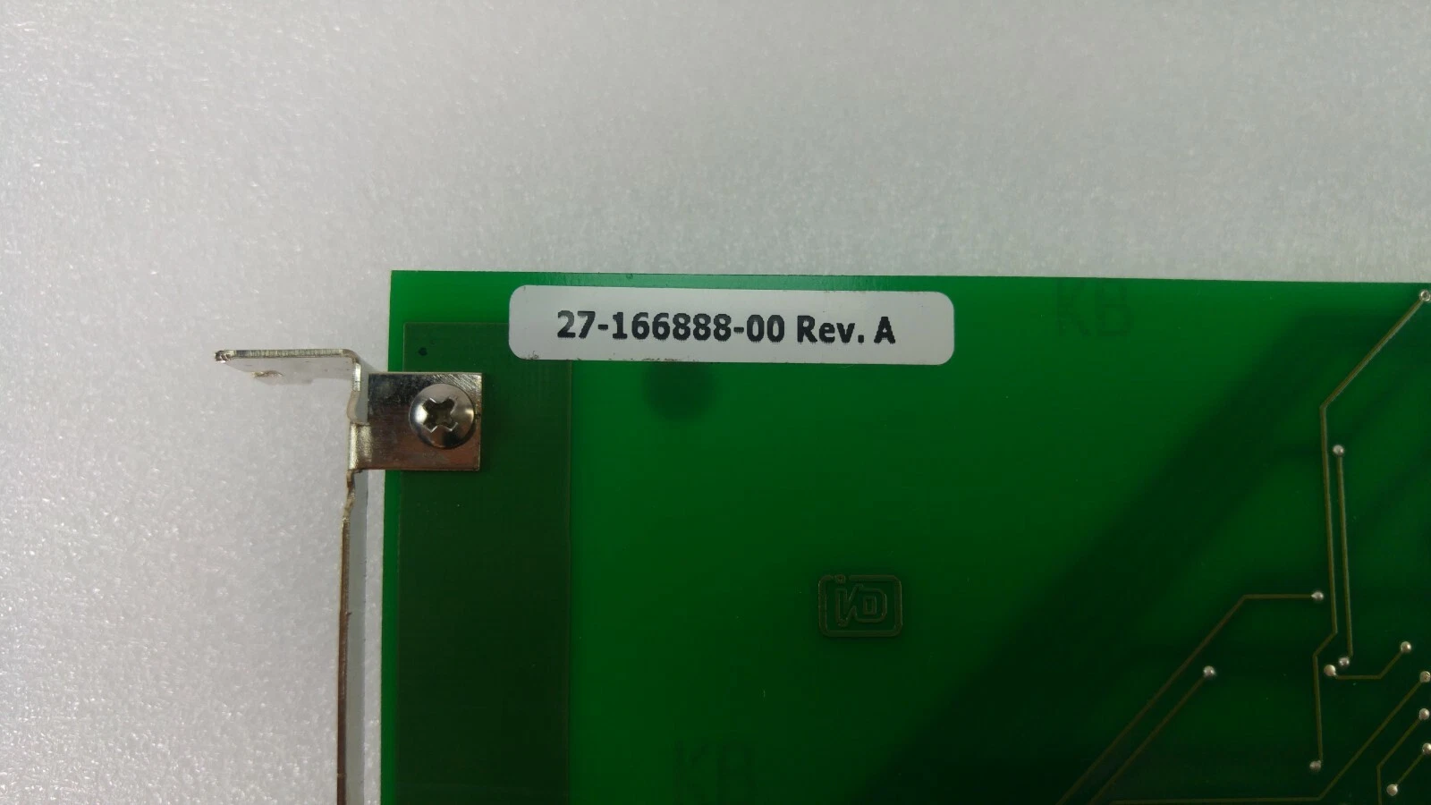 Label 27-166888-00 Rev. A on the ACCES I/O card