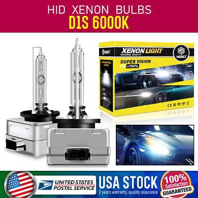 2PCS For Osram XENARC D1S 66144CBI COLD WHITE 6000K HID XENON LIGHT BULBS