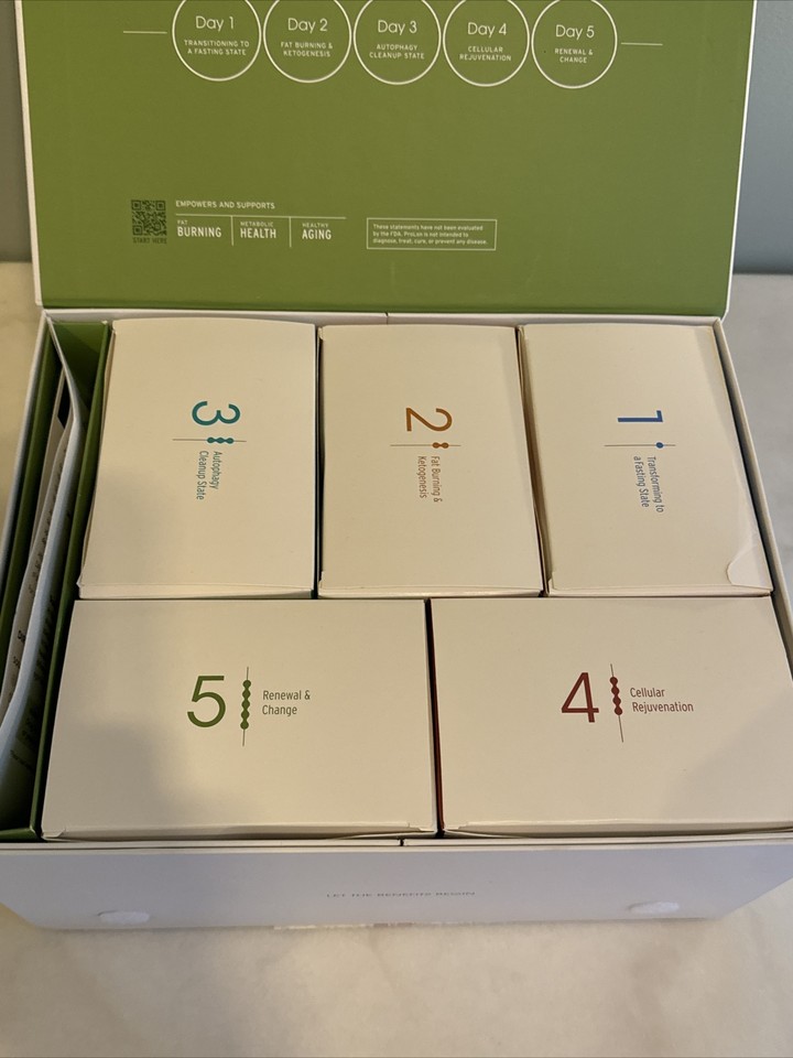 ProLon Fasting Nutrition Program 5 Day Fasting Kit Fast Shipping eBay