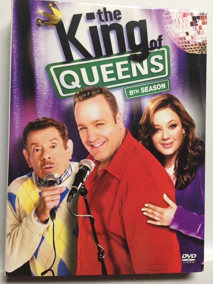 The King of Queens 8th Eighth Season 8 (DVD,2007,3-Disc,Widescreen) w/SLIPCOVER! - Image 4 of 4