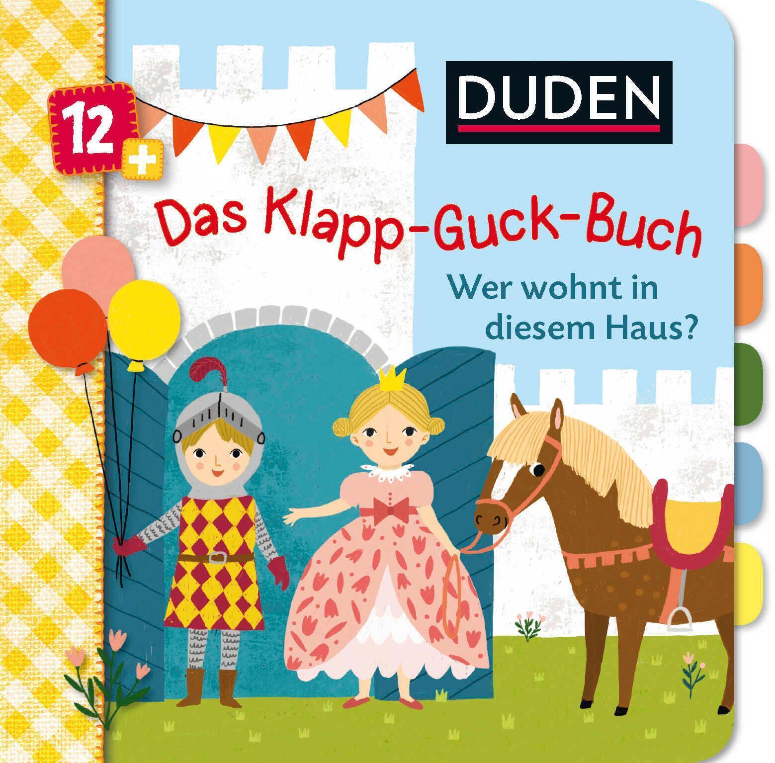 Thumbnail - Duden 12+: Das Klapp-guck-buch: Wer Wohnt In Diesem Haus? | Susanne