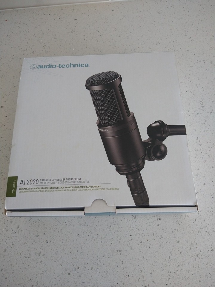Audio-Technica AT2020 USB Cardioid Condenser Microphone - Black | eBay