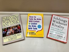 Parenting Bundle: Talk So Kids Will Listen.…, Siblings w/o Rivalry, Love & Logic