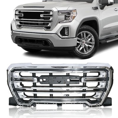 2019-2022 GMC Sierra 1500 Front Upper Grille Chrome Shell Assembly 84508284