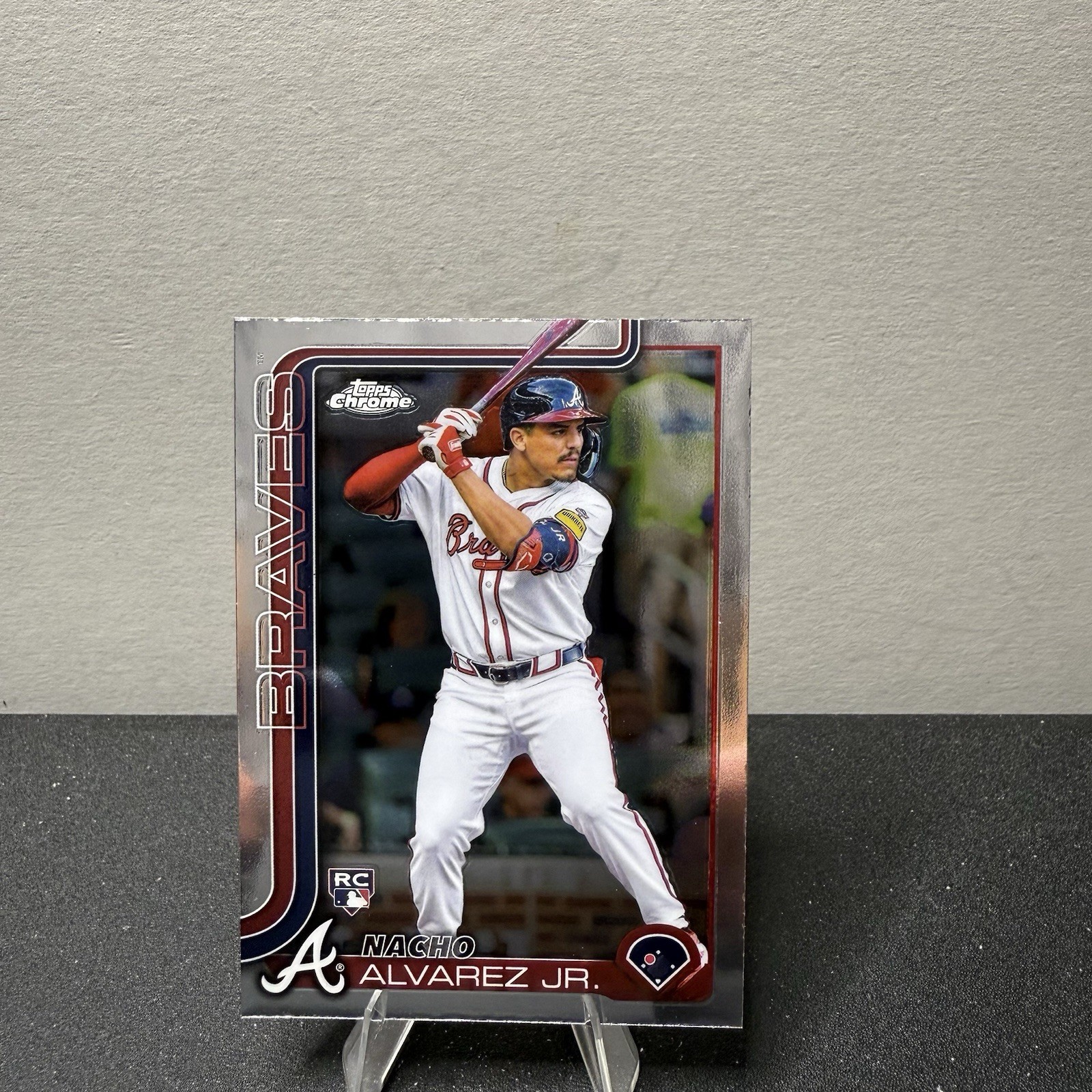 2025 Topps Chrome Baseball Nacho Alvarez Jr. RC #75