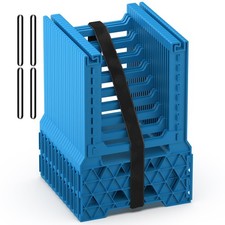 BEBOBLY RV Sewer Hose Support 10FT with Secure Rubber Band & Carry 