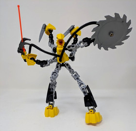 Lego Hero Factory 7168 DUNKAN BULK & 6229 XT4:  Complete Figures