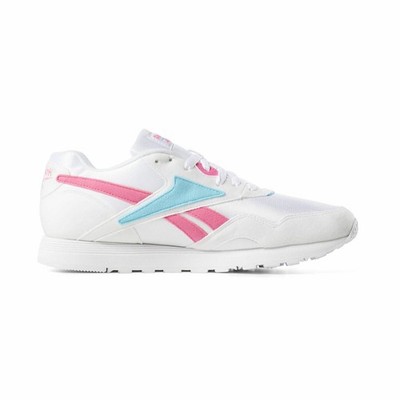 Reebok Rapide MU White Pink Blue DV3808 Women's Retro Running Sneakers Shoes