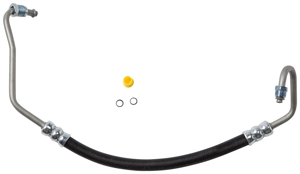 Power Steering Pressure & Return Hose Line Kit For 80-86 Chevy GMC C10 K1500 V8 - Image 3 of 4