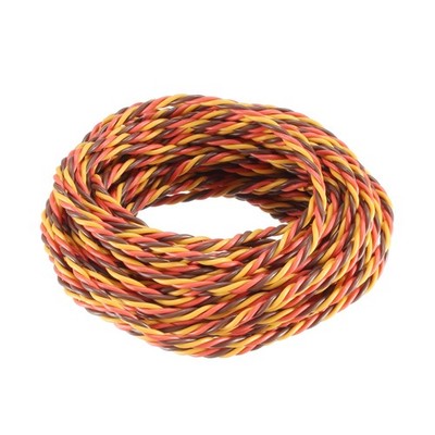 29.5FT/9Meters 28AWG Servo Wire 3Pin Line for JR RC Servo 30 Core