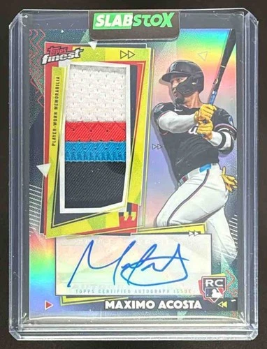 2026 Topps Finest Maximo Acosta Base (RAW)
