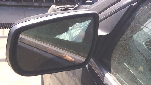 2013 Chevy Malibu Driver LH Side View Mirror in GAR Black w/ Turn Signal.