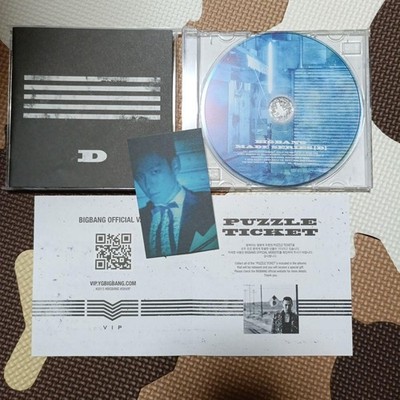 BIGBANG MADE Series D トレカ フォトカ BIGBANG MADE Series D Korean CD T.O.P Photo Card Black Trading
