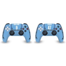MAN CITY FC 24/25 PLAYERS KIT MATTE VINYL SKIN FOR SONY PS5 DUALSENSE CONTROLLER